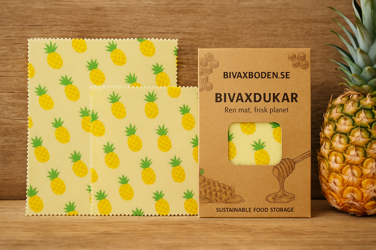 Bivaxdukar – Slipp plast & spara miljön