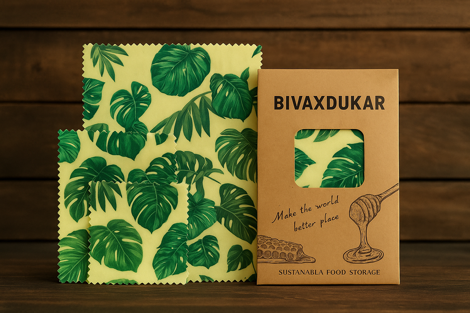 Bivaxdukar – Slipp plast & spara miljön