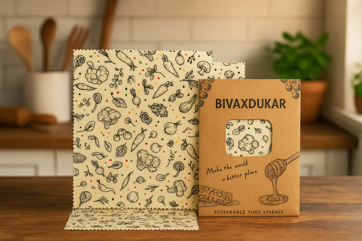 Bivaxdukar – Slipp plast & spara miljön
